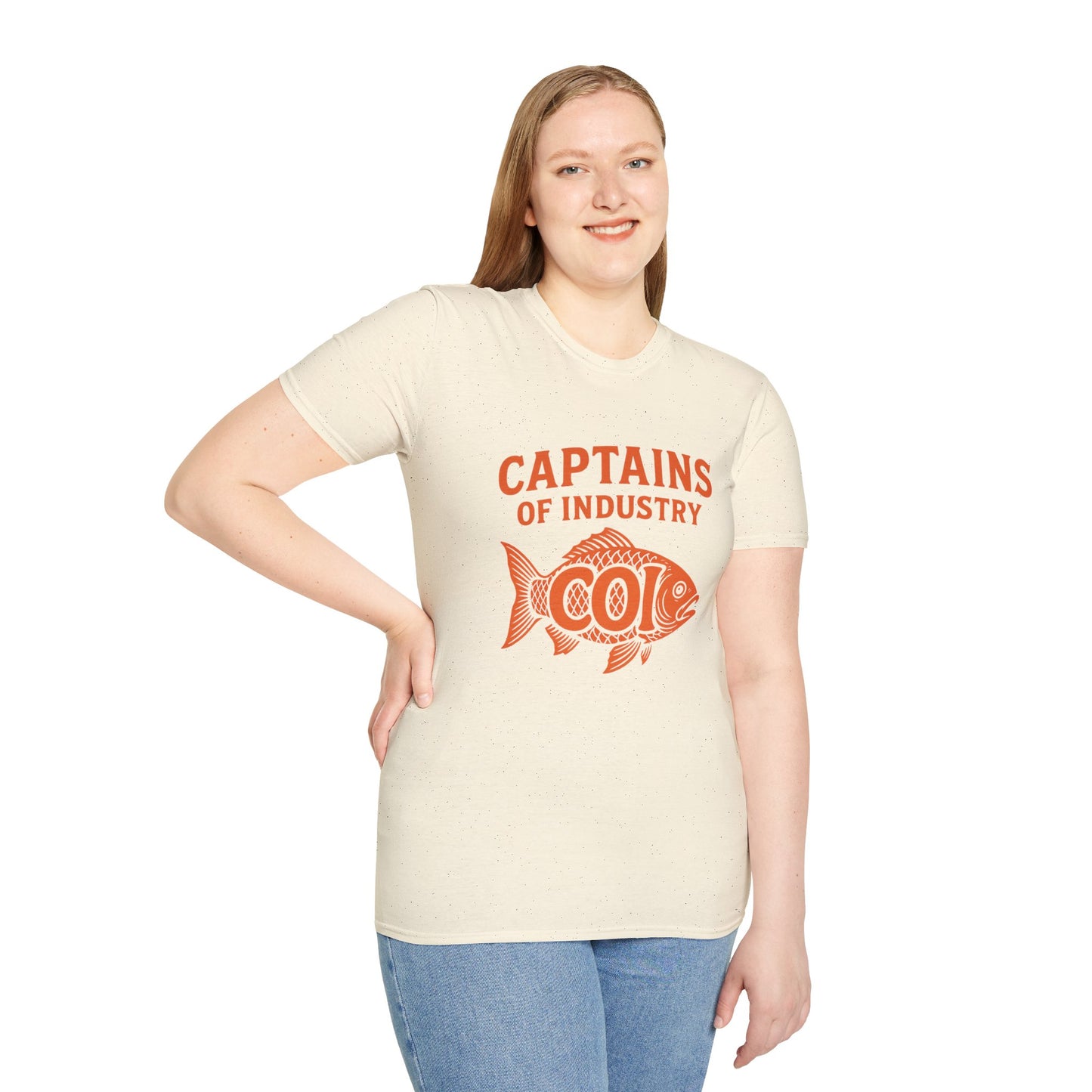 Captains of Industry Fish Tee — Vintage Fishing Graphic T-Shirt