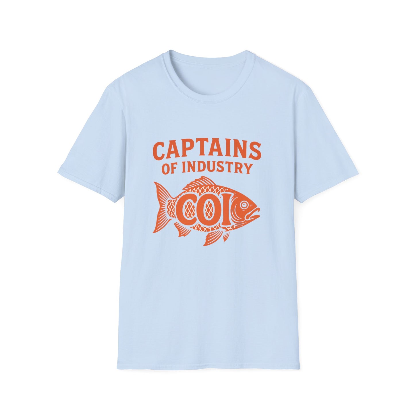 Captains of Industry Fish Tee — Vintage Fishing Graphic T-Shirt